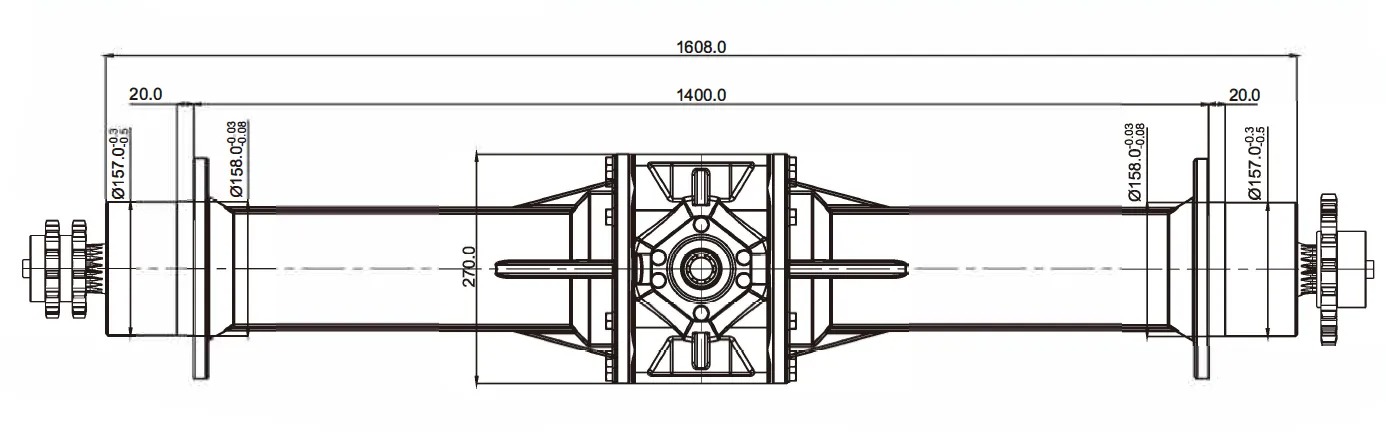 Agricultural Machinary Gear Drive Gearbox Speed Reducer for Round Baler and Harvester Tariff-free