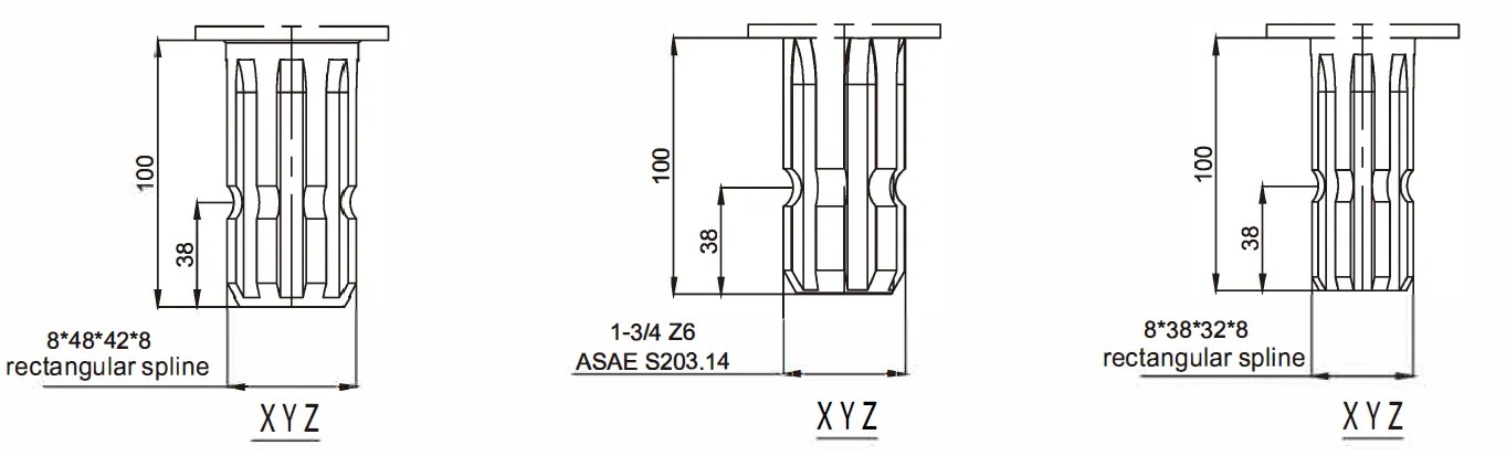 Wholesale High Quality Baler Gearbox for Agricultural Machine Small Square Hay Rakes Round Straw Balers Tariff-free