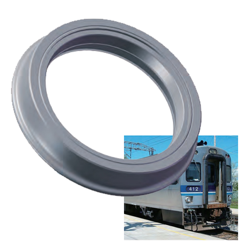 B4N Steel Elasticity Resilient Wheel for Tram Light Rail Transit Modern Transportation of Standard UIC810-1 Tariff-free