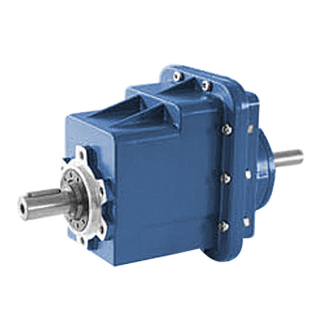 BRC  HS Series Shaft Input B14 Flange Mounted Aluminum Alloy Housing Helical Gear Unit Gear Reducer