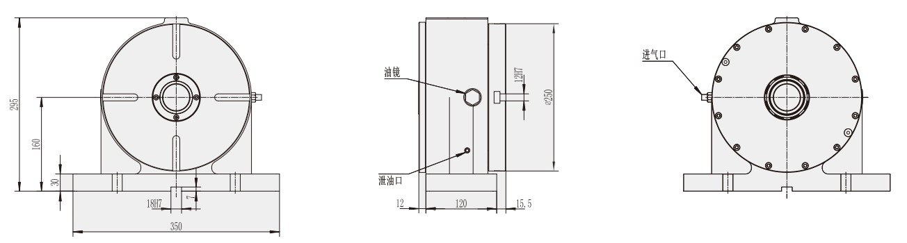 AR-250 CNC Turntable Rotary Table Machining Center Accessories for Milling Machine Made in Vietnam Tariff-Free
