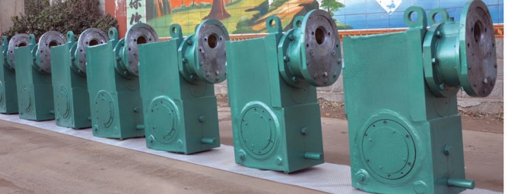 Vietnam Factory RDA220 Steel Mill Tension Leveler Dedicated Worm Gear Box Speed Reducer Gearbox
