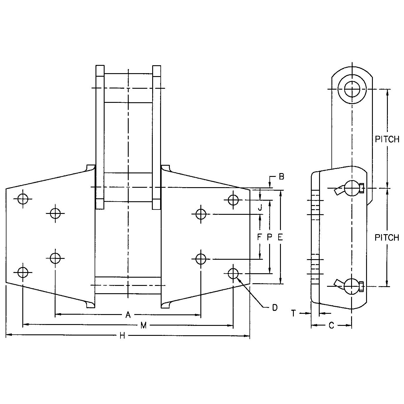 SS857-K44 SS859-K44 SS958-K44* SS864-K443* SS984-K443* SS994-K443* SS Class Bushed Steel Chain Made in Vietnam
