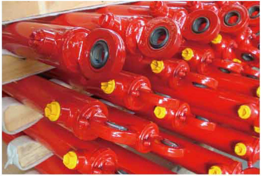 Vietnam Factory HSG60/36X145-392.5 Hydraulic Finger Clamp Seeder Auxiliary Spring Lifting Cylinder Pump Gear No Tillage Machine