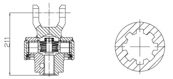 Vietnam  PTO Shaft Parts CP Series Automatic Torque Limiter With Overrunning Clutch Tariff-free