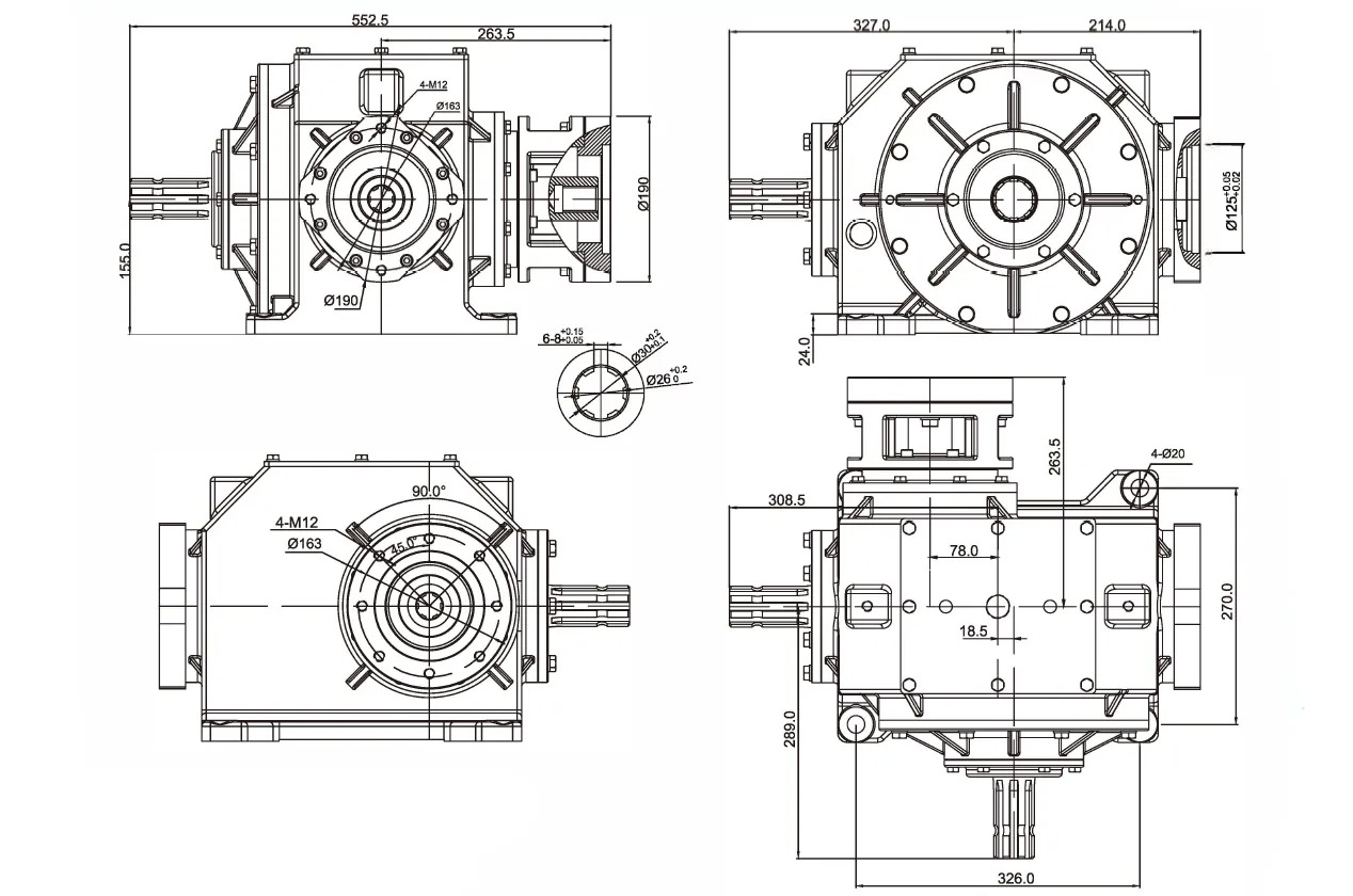 Affordable Gearbox for Agricultural Machine Hay Rakes Round Square Straw Balers Manufacturers Tariff-free