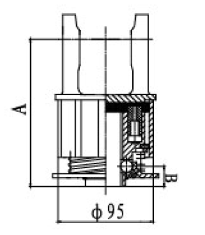 Vietnam  Good Quality PTO Shaft Parts RL Series slip Clutch for Sale Tariff-free