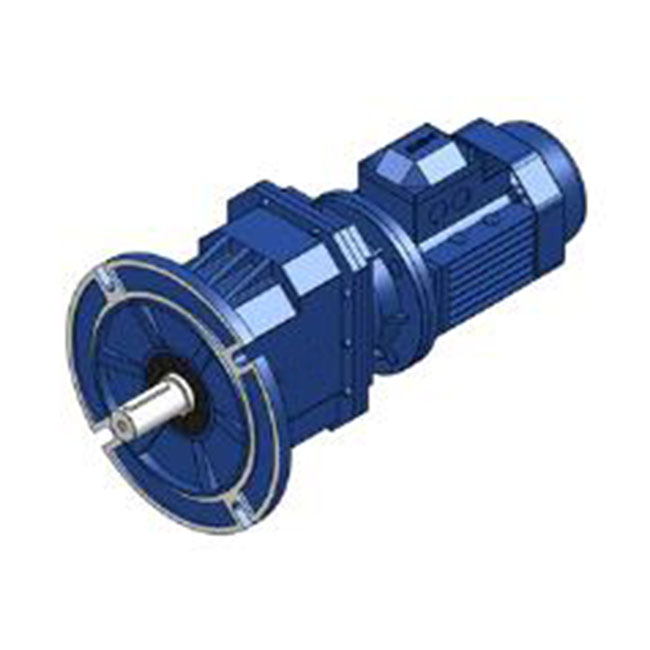 BRCF03..P Series Flange Mounted Helical Gear Unit Gear Reducer With Motor