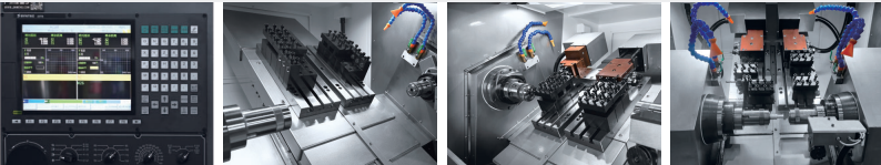 TST Series Dual Spindle Lathe Cnc Machine Center Tariff-free