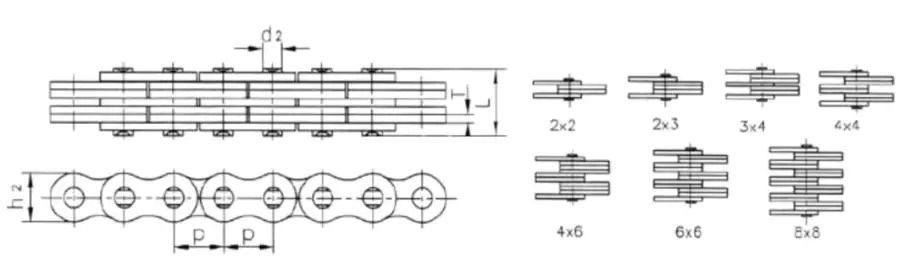 Tariff-free Industry Stainless Steel Leaf Chain Made in Vietnam