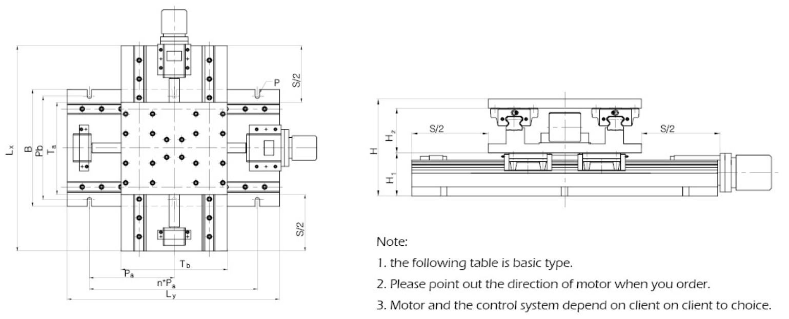 Cross Series Double Coordinate Working Table Cnc Ball Screw Vietnam