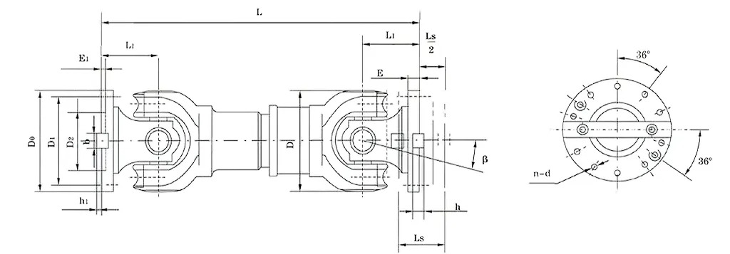 Professional Manufacture Cheap SWP-G Super Short Flex Type Universal Joint Coupling Made in Vietnam