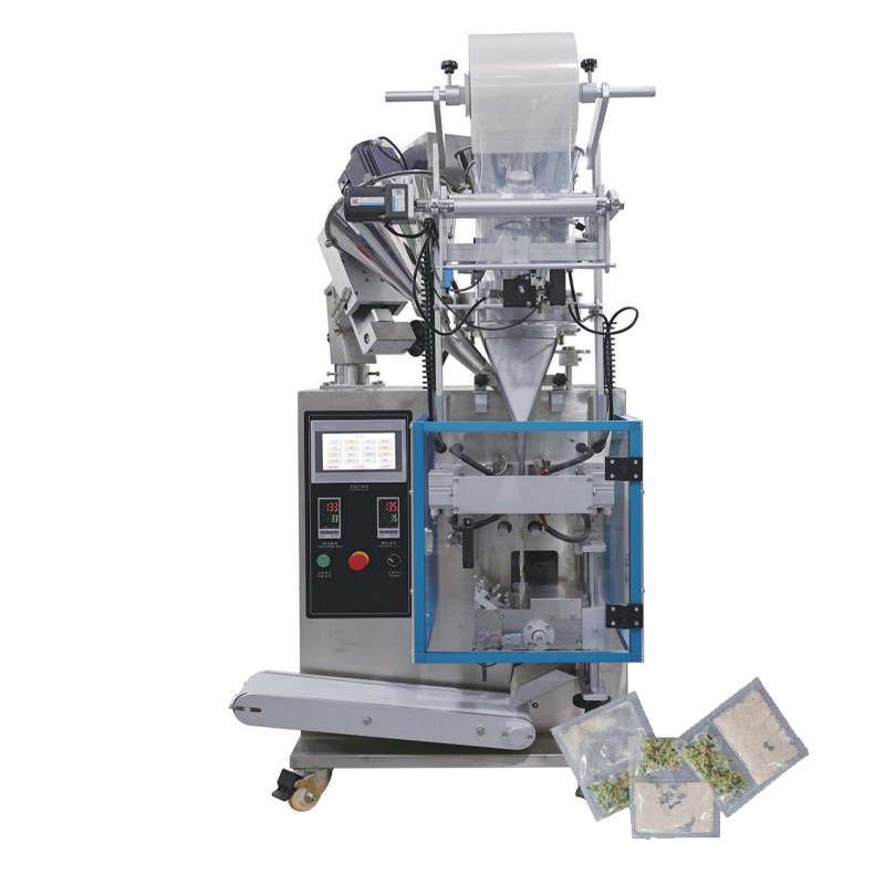 Double Lane (side by Side) Granule/Liquid Packing Machine for Pepper Coffee Powder Starch Vietnam Manufactory