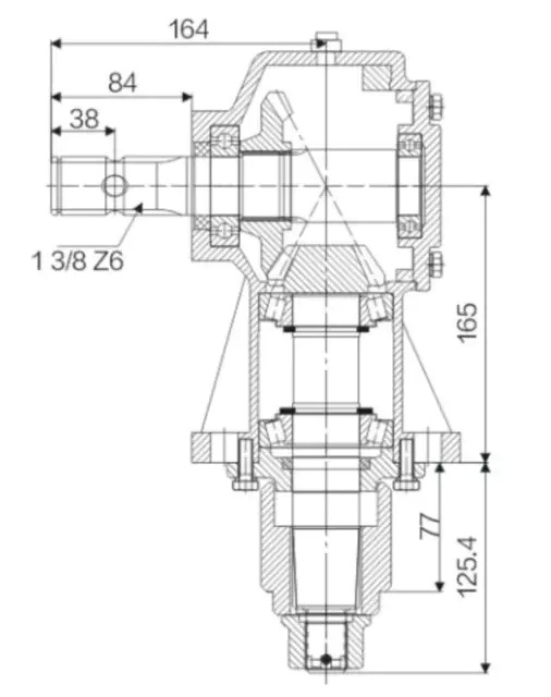 EP-966109 New Tariff-Free Agricultural Lawn Mower Gearbox Part for Agriculture Machinery Made in Vietnam