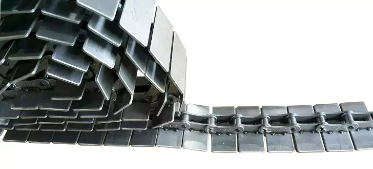 Tariff-free Stainless Steel Plastic Chain and Sprockets Nylon Table Top Plate Conveyor Chains Made in Vietnam