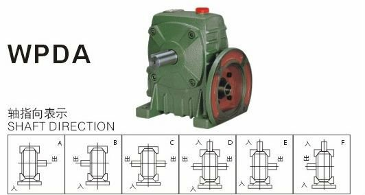 Tariff-free WPDA Worm Speed Reducer Wind Turbine Marine Gearbox Motor Reductor Gear Transmission