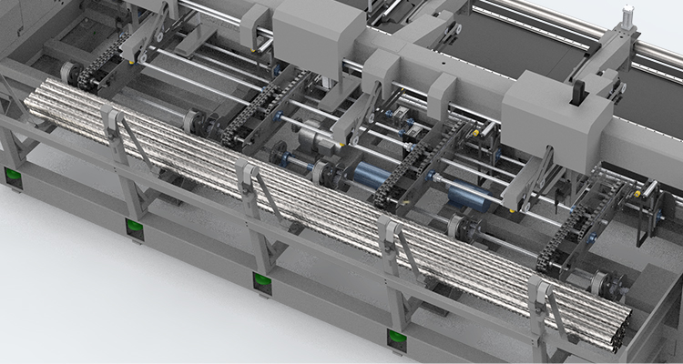 High Precision Big Diameter Hollow square Tube 6000w Three-chuck Laser Pipe Cutting Machine Tariff-free Made in Vietnam