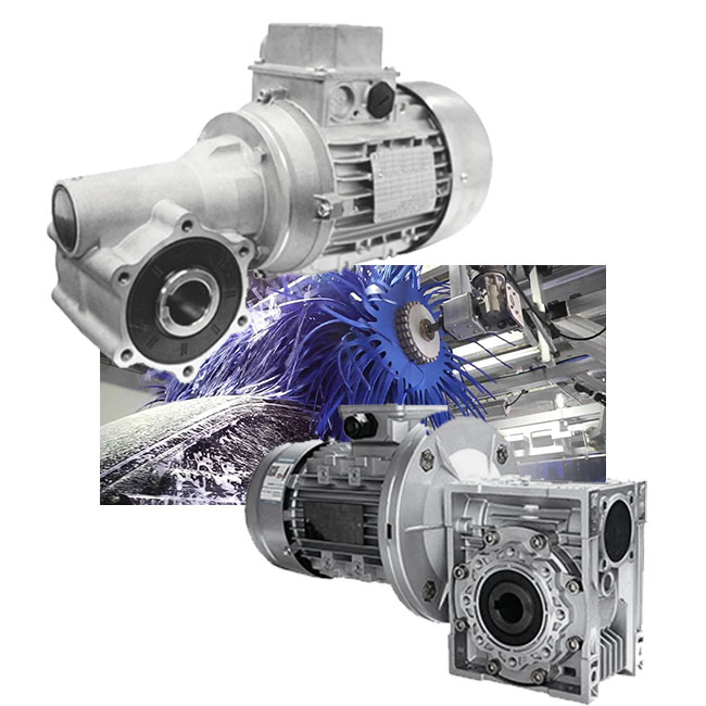 Vietnam Factory Xrv050/Mrv050 Series Gear Reducer IP67 Waterproof Worm Car Washer Gearbox for Automatic Vehicle Washing Machine