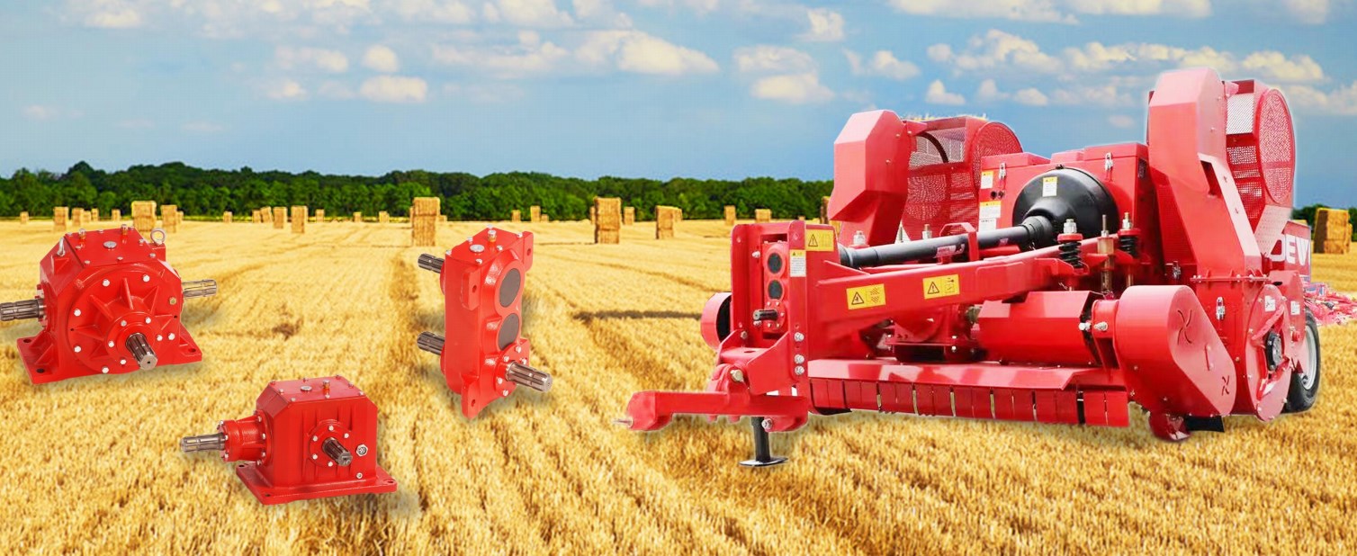 Fully Automatic Gearbox for Agricultural Machine Square Hay Rakes Round Straw Balers Tariff-free