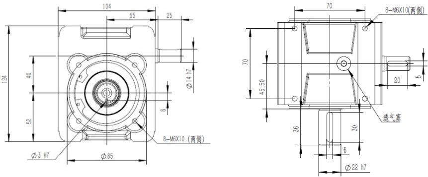 Tariff-free Cast Iron Casing Low Cost High Strength Non Standard Reducer Worm Gearbox for Semiconductor Industry