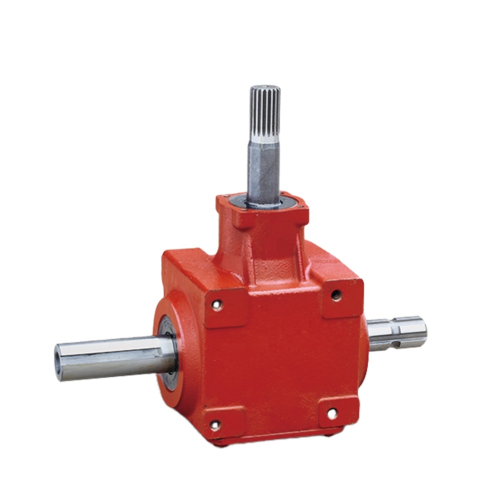 TYPE RV-010 Agricultural Machinery Parts 90 Degree Right Angel Reducer Gear Motor Bevel Pto Gearbox for Farm Tractor