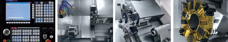 G Series Vertical Turret CNC Lathe Machine Center System 220V Fanuc Control Twin Spindles Medium Duty Machining Made in Vietnam