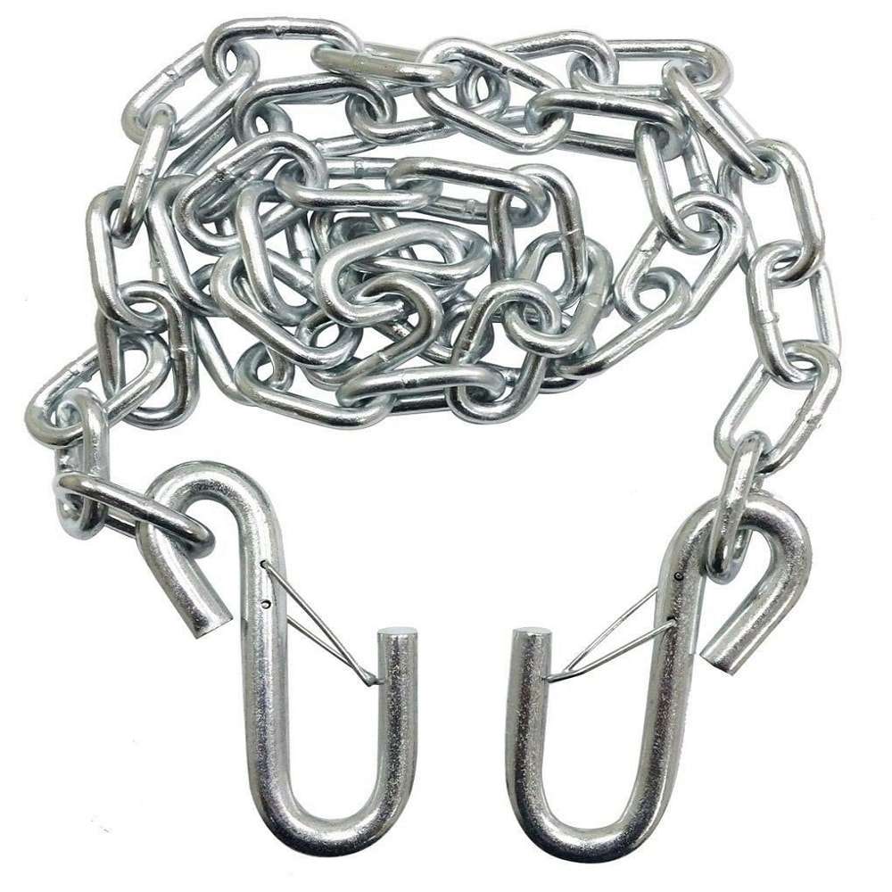 Vietnam Factory 7000lbs Capacity Safety Chain 1BJY-SC-05-100 Parts Accessories with Spring Clip Hooks New Trailer Safety Chain