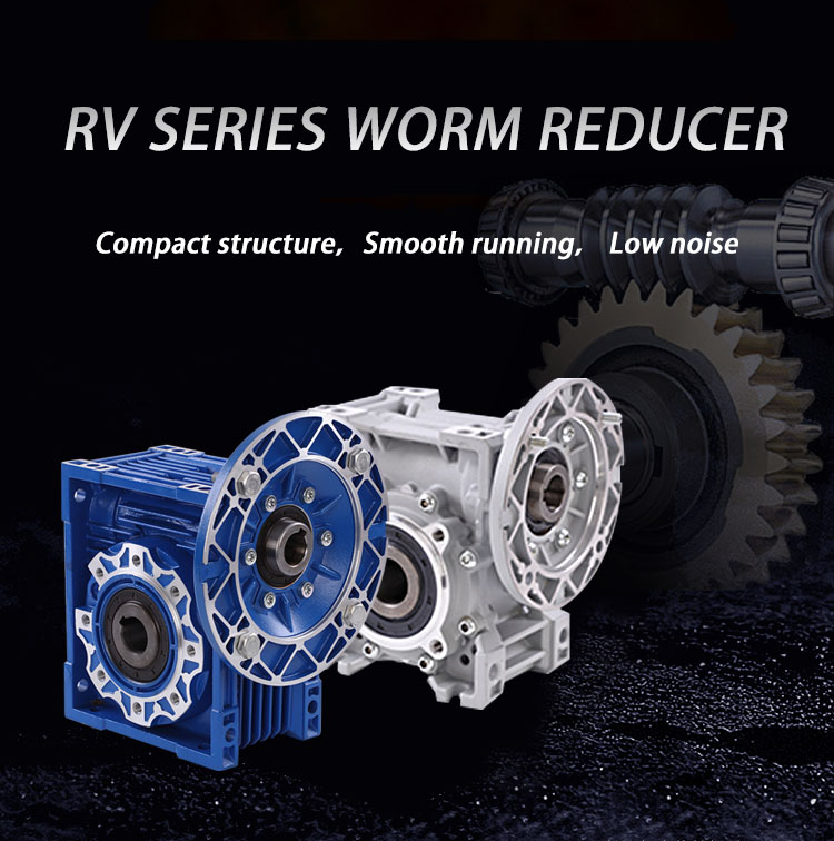 Vietnam Factory NMRV Series 1 50 Ratio Speed Worm Gear Reducer Power Transmission Reduction Gearbox