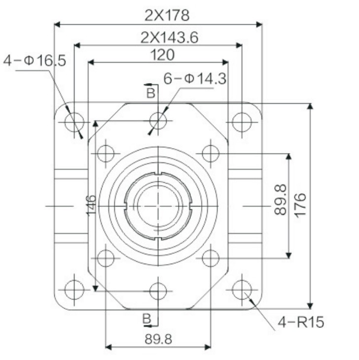 EP-MDH-40 Series New Condition Agricultural Gearbox for Lawn Mower Tariff-Free Made in Vietnam