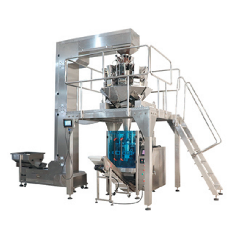 Fully Automatic Vertical Machine With Multi Heads Weigher for Bulk Snack Packaging Tariff-free