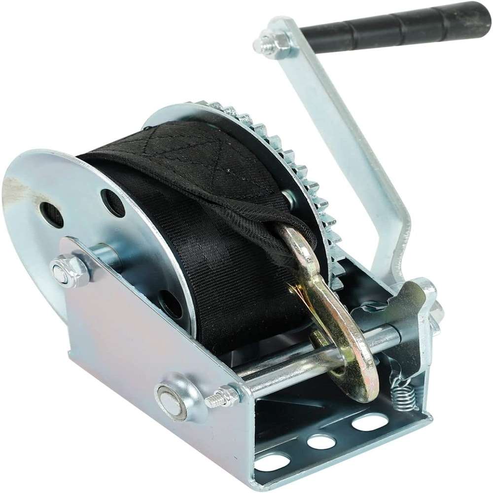 Vietnam Factory 1BJY-HW-07B Winch New 1800lbs Trailer Hand Winch with 8M Belt Parts and Accessories