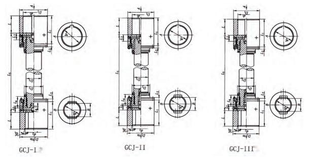 GCJ Type Flexible Drum Gear Coupling Steel Intermediate Shaft Tariff-Free OEM Customization Supported