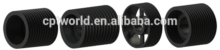 Vietnam Factory 12 Grooves 1.4 Meter OD Pulleys Wheels for Electric Motors Tariff-free