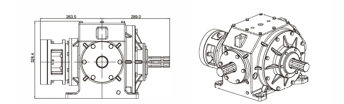 Affordable Gearbox for Agricultural Machine Hay Rakes Round Square Straw Balers Manufacturers Tariff-free