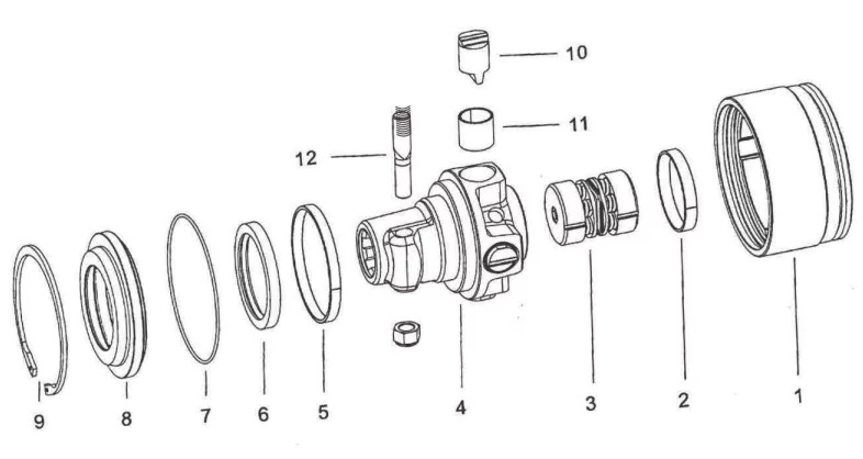 SCF Series Automatic Clutch Torque Limiter OEM Gearbox Cylinder Engine Steel Shaft Steel Gear Bearing Pump Made Vietnam