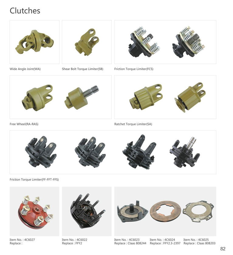 Vietnam  Agricultural Implements Farm Equipment Parts Tractor Auto Part Pto Drive Shaft Tariff-free