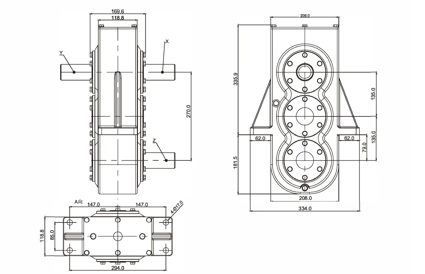 Wholesale High Quality Baler Gearbox for Agricultural Machine Small Square Hay Rakes Round Straw Balers Tariff-free
