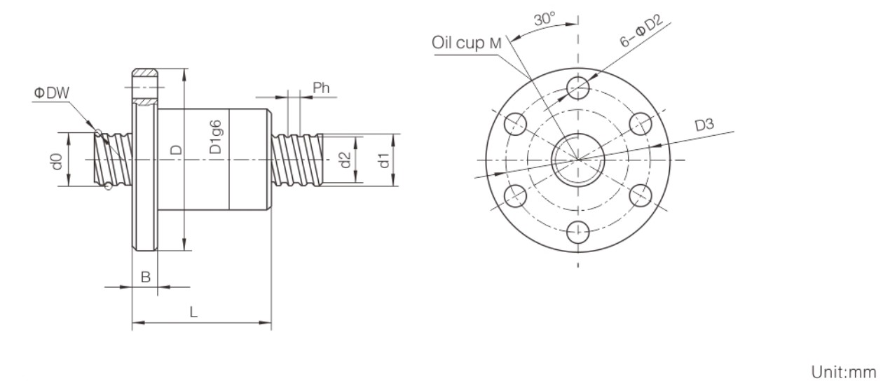 Durable Using Various BT-GWS Series Micro Ball Screws Made in Vietnam Tariff-free