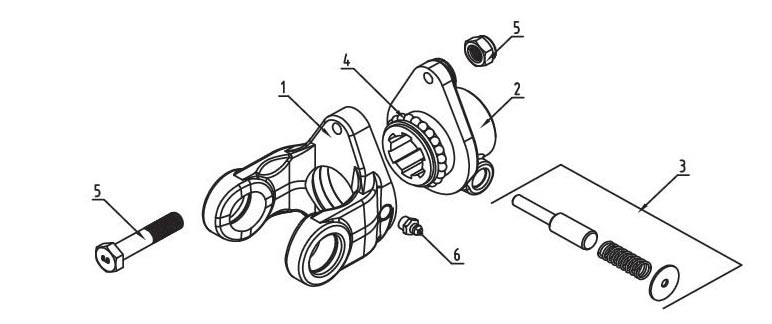 Vietnamese-Made PTO Drive Shaft Used Agricultural Tractor Part for Farms for Engines & Cylinders Tariff-Free