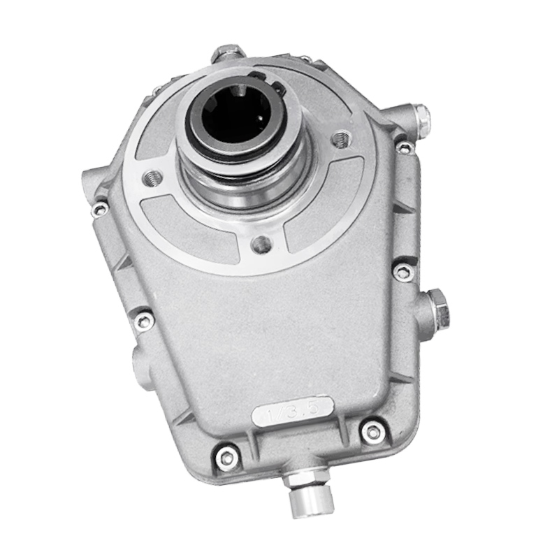 KM7004 Series Tractor Hydraulic Pump Speed Increaser Tariff-Free Aluminium PTO Multiplier Gearbox with Spur Gearing Arrangement