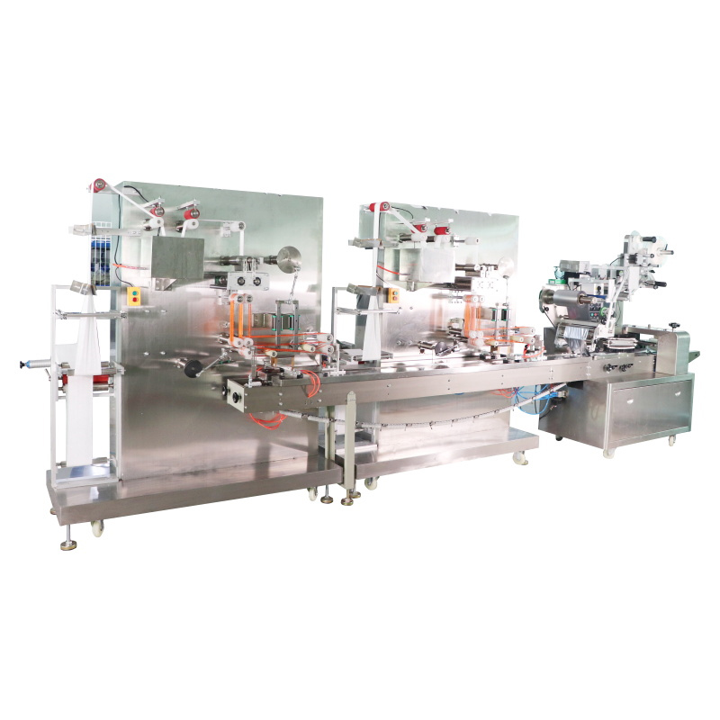 Double Headed Wet Wipes Tissue Packaging Machine Tariff-free