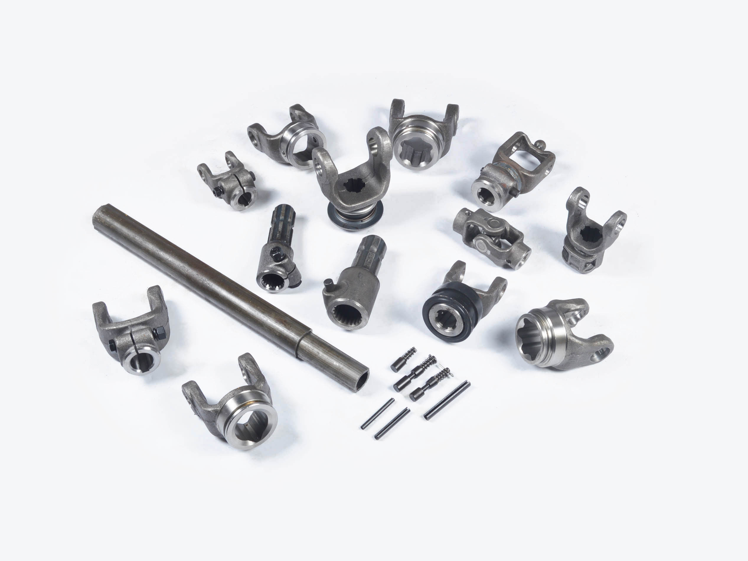 Vietnam Agricultural PTO Yoke Tractor Clutch Spline U Joint Cardan Couplings Cross Drive Universal Metal Power Take off Shaft