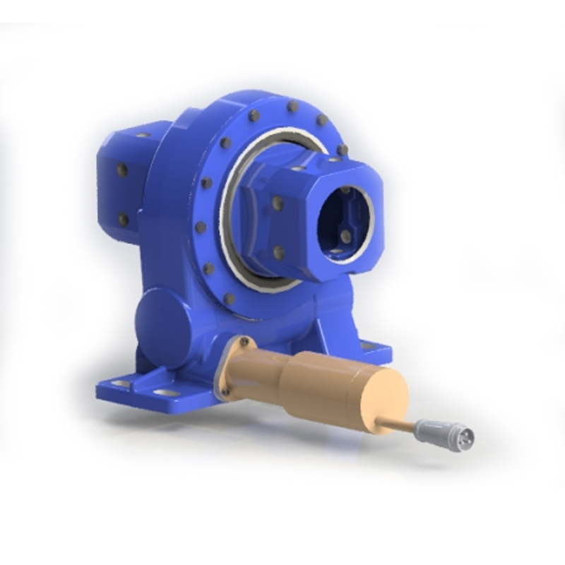 Vietnam Factory JM6 Series Ratio 418:1 Solar Energy Tracking Worm Gear Planetary Motor Slewing Drive Gearbox Reducer