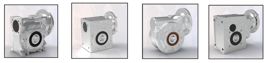 Vietnam Factory GMSS40 Stainless Steel Speed Reducer Worm Gearbox With Corrosion Resistant 304 Box Shell Wheel Core