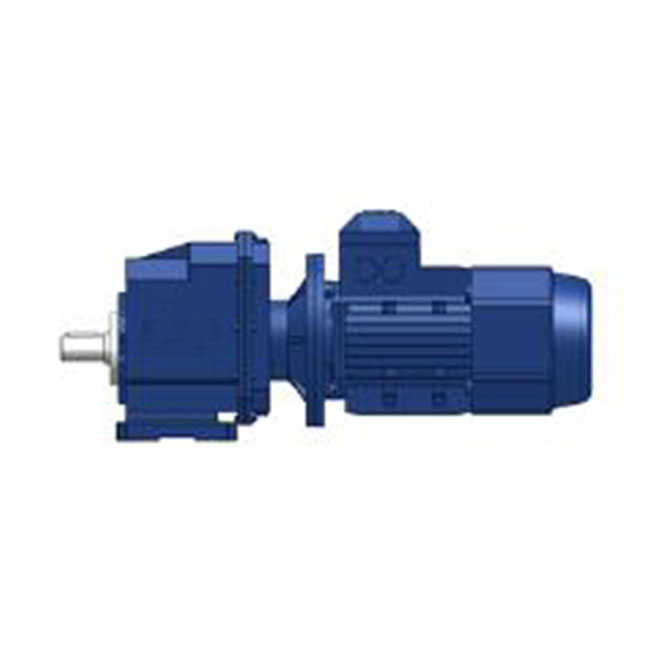 BRC Series Shaft Input Foot-mounted BRC01..P Series Helical Gear Reducer With Motor