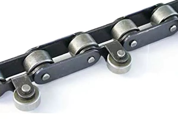 Tariff-free Stainless Steel Conveyor Chains With Side Rollers Made in Vietnam