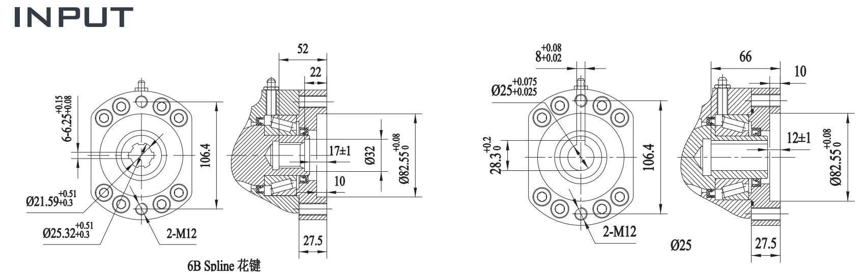 Vietnam Factory FWA Series FWA17 Reducer Slewing Drive for Construction Machinery