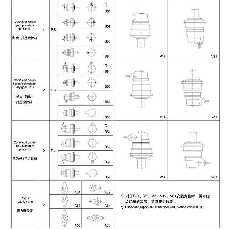 Vietnam Factory Wind Turbine P Series 2 Speed High Torque Planetary Gearbox