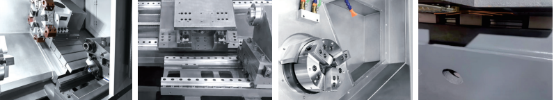 T Series CNC Control System Servo Turret Lathe Center Machine 220V Vertical Twin Spindles for Medium Duty Machining Made Vietnam