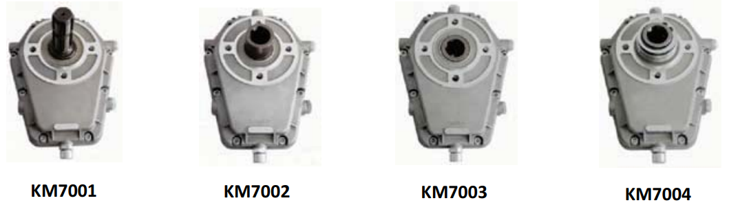 Tariff-free KM7002 Series Tractor Aluminium Multipliter Gearbox PTO Speed Increaser for Hydraulic Pump